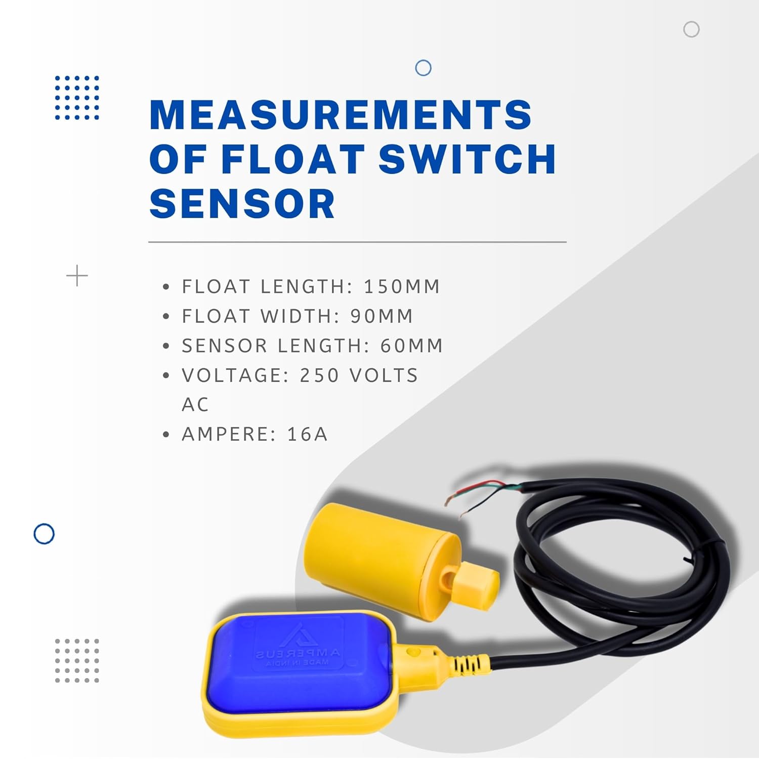 Automatic Water Level Controller Float Switch for Water Tank