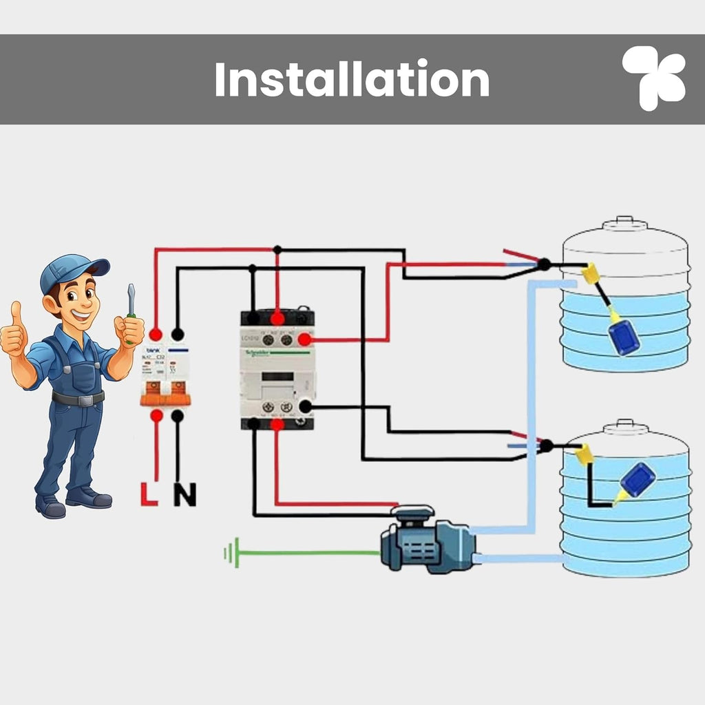 Automatic Water Level Controller Float Switch for Water Tank